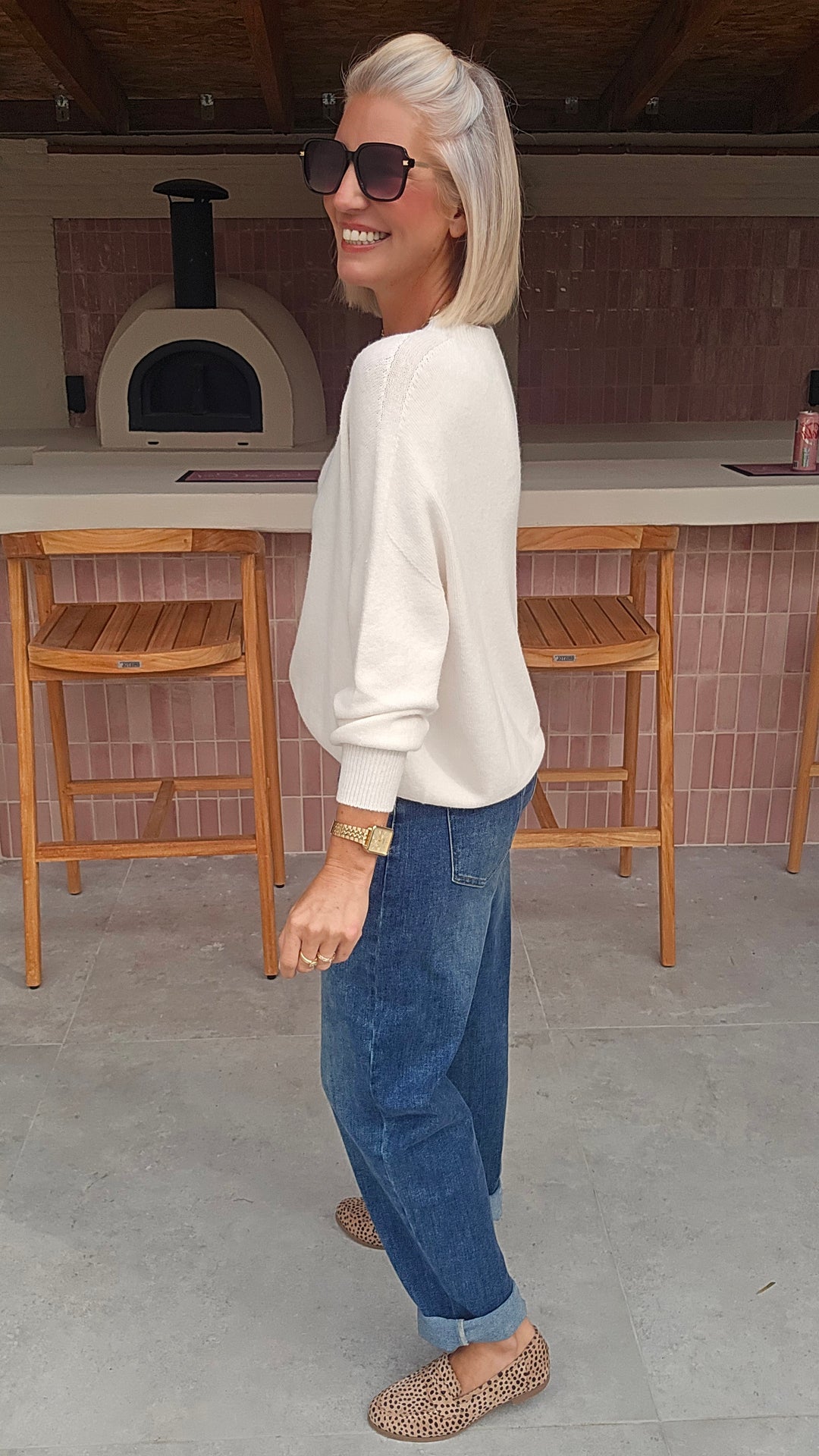 BREGJE mom jeans