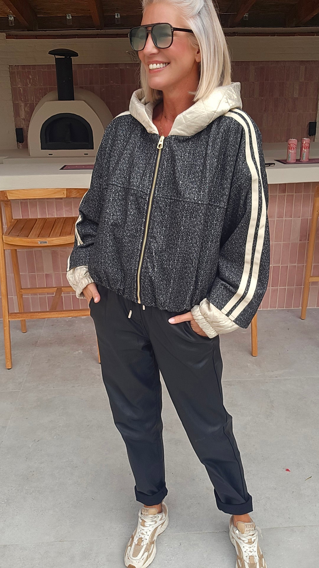KENSI sporty jacket anthracite