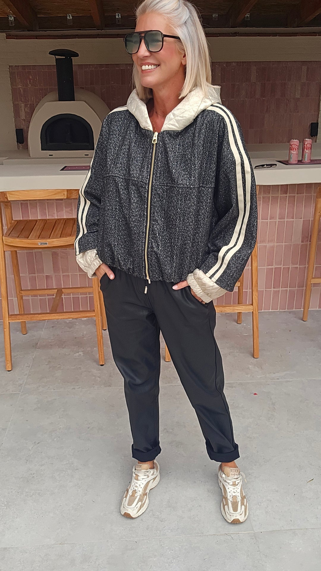 KENSI sporty jacket anthracite