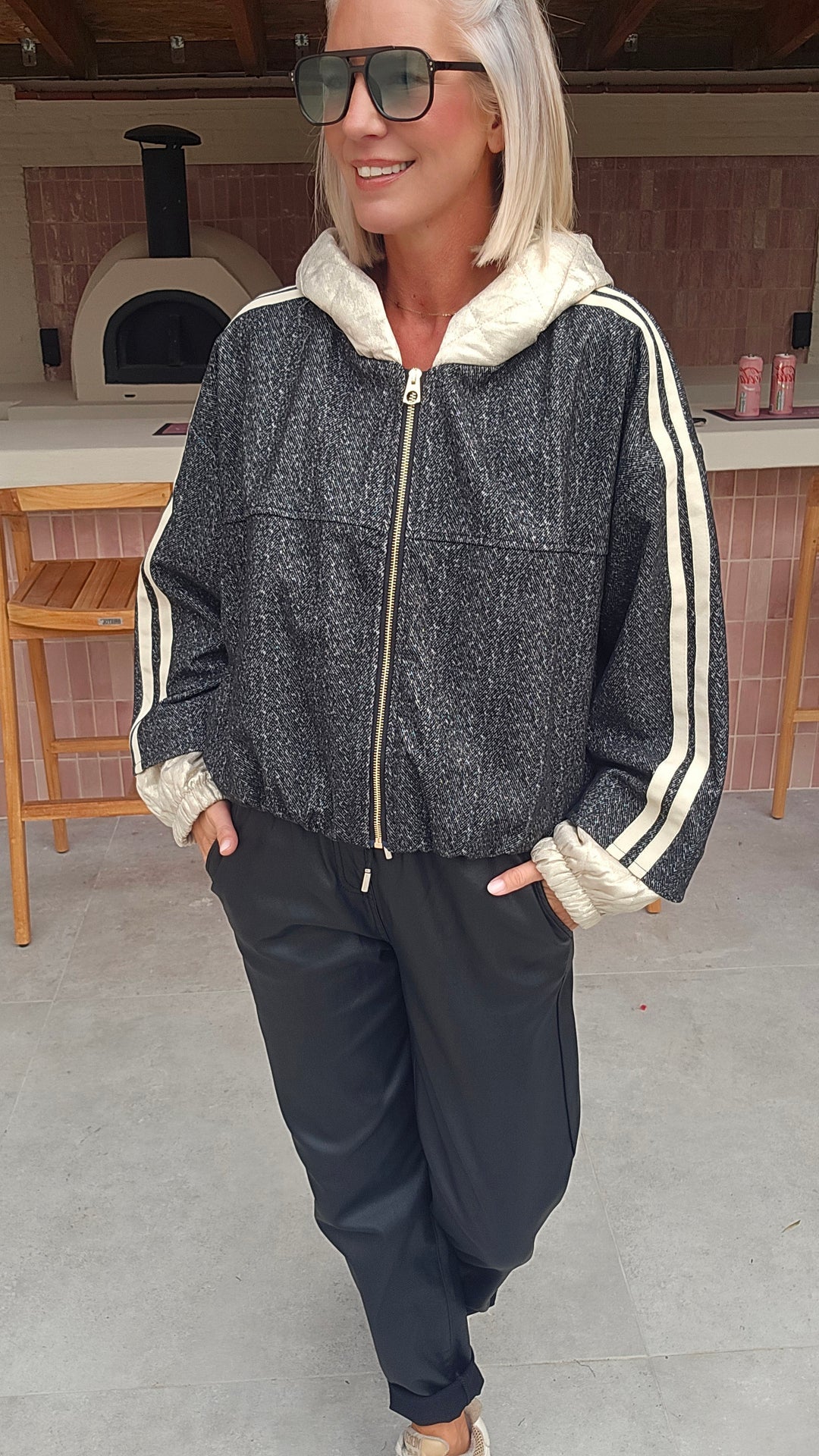 KENSI sporty jacket anthracite