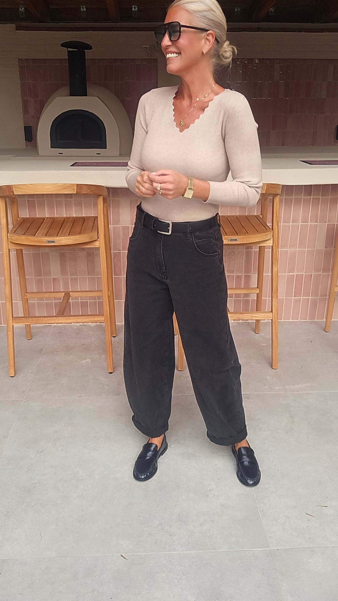 LOES softest longsleeve soft taupe