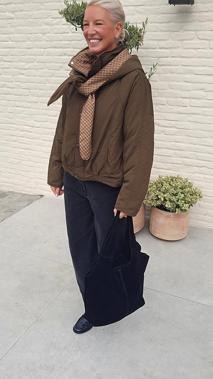 ANIEK coat khaki