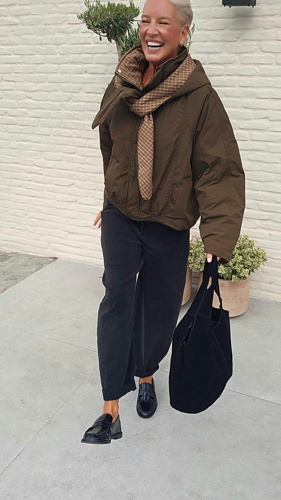 ANIEK coat khaki