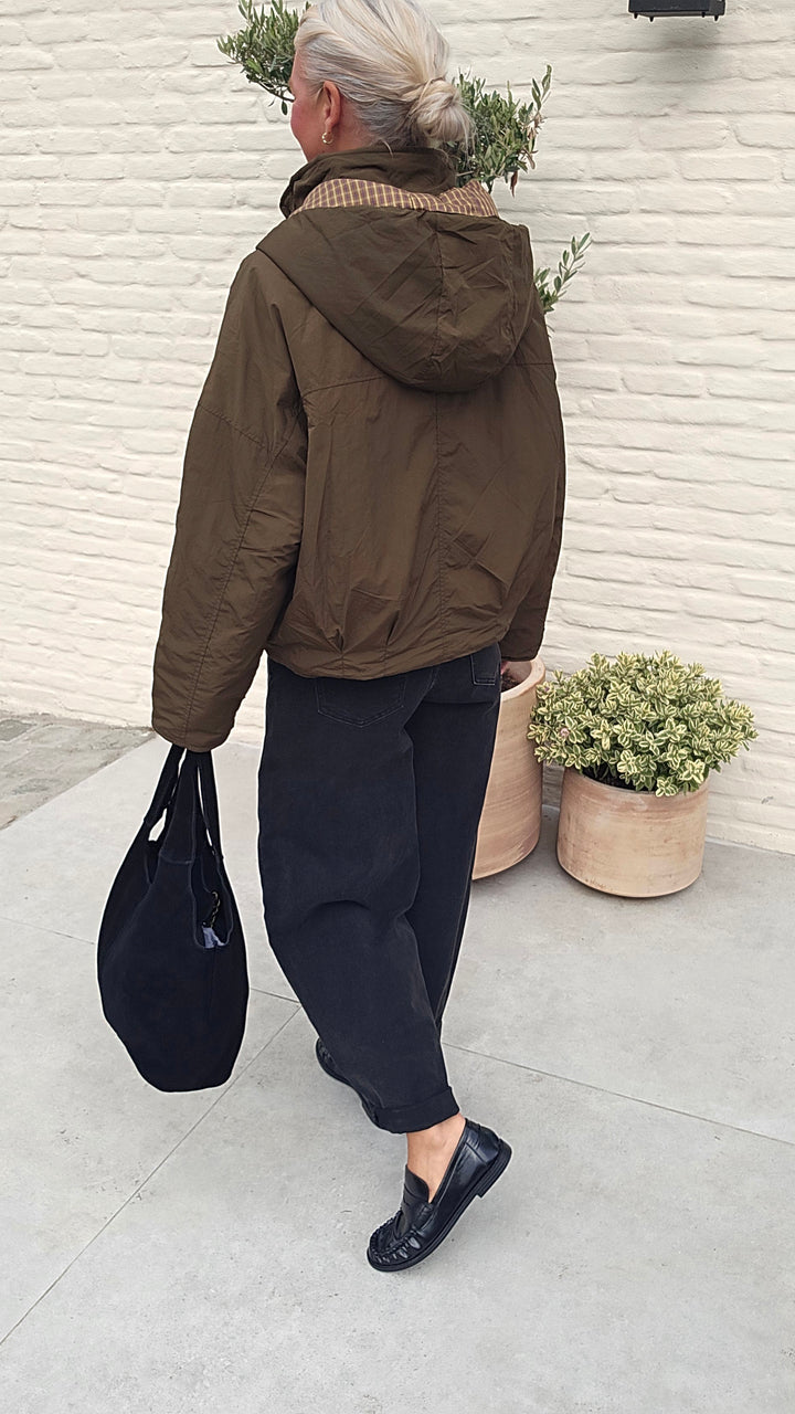 ANIEK coat khaki