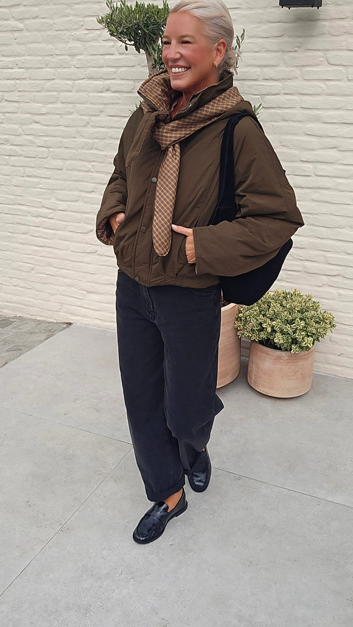 ANIEK coat khaki