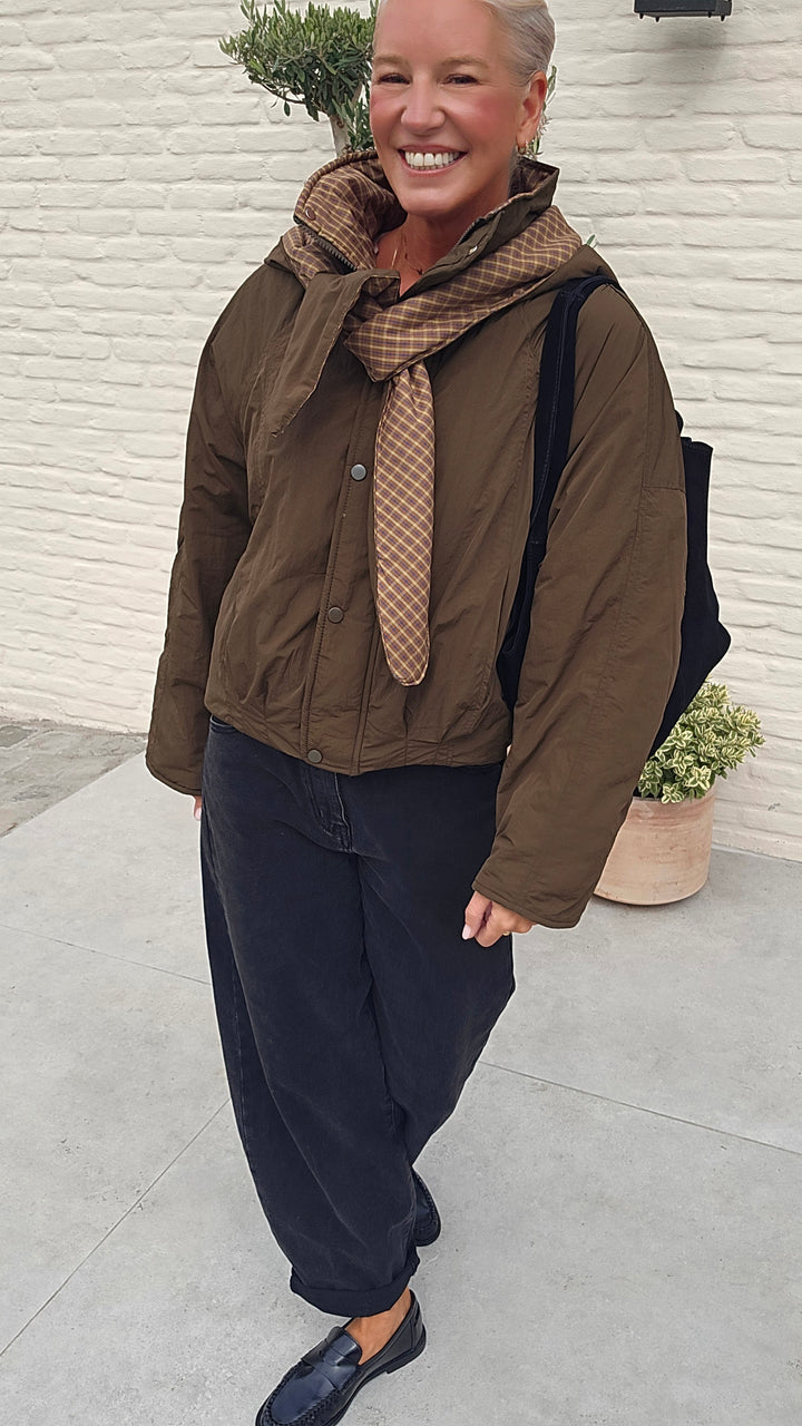 ANIEK coat khaki