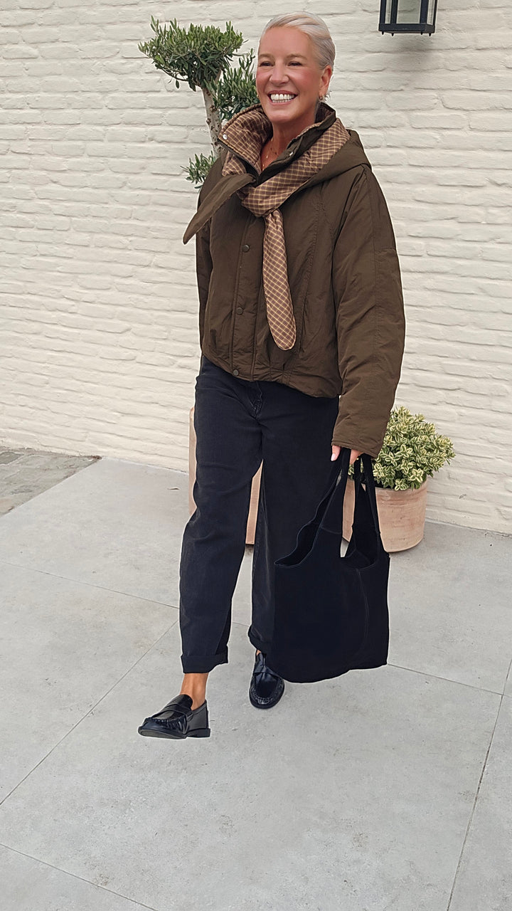 ANIEK coat khaki