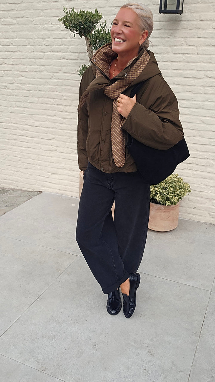 ANIEK coat khaki