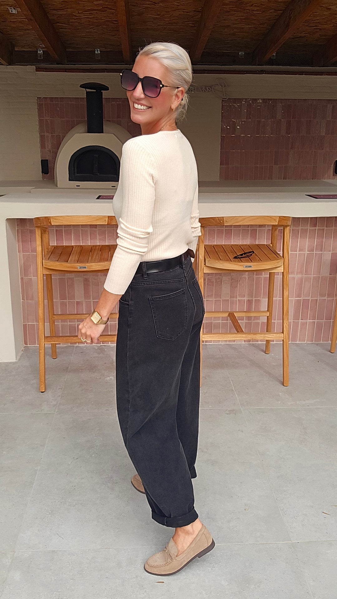 LIENE longsleeve beige