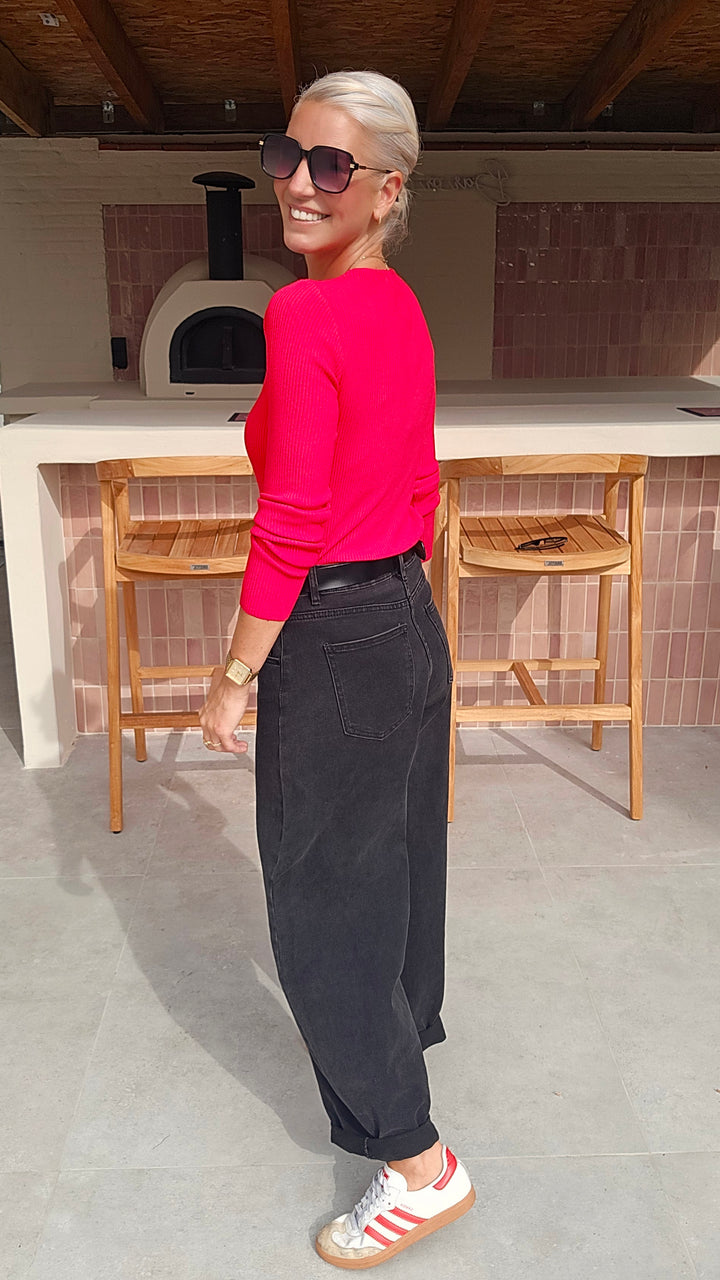 LOES softest longsleeve red