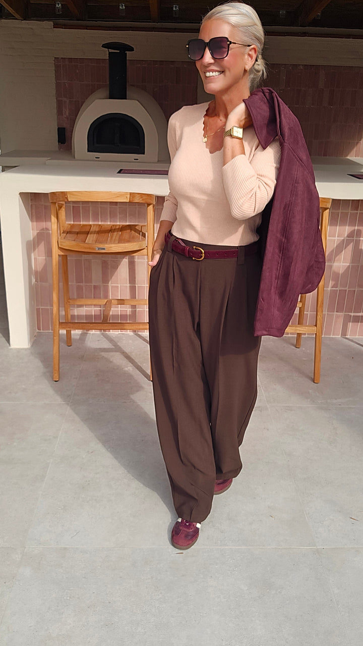 LOES softest longsleeve powder pink