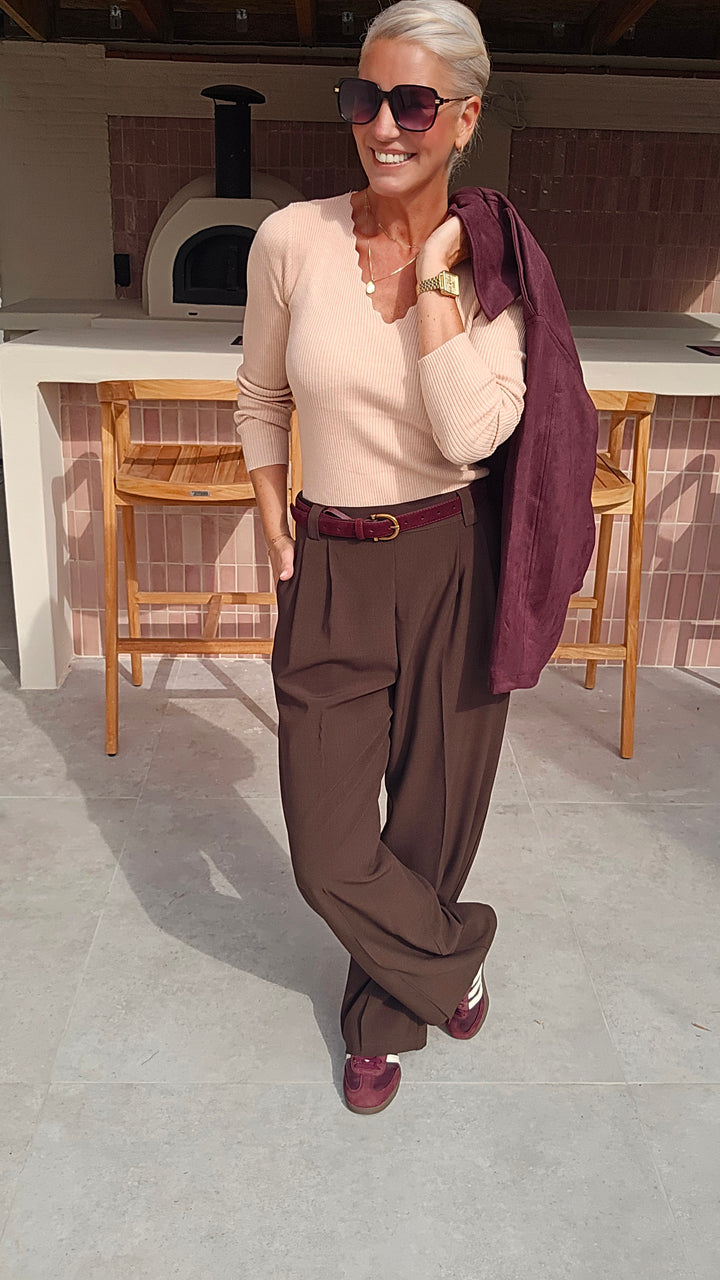 LOES softest longsleeve powder pink