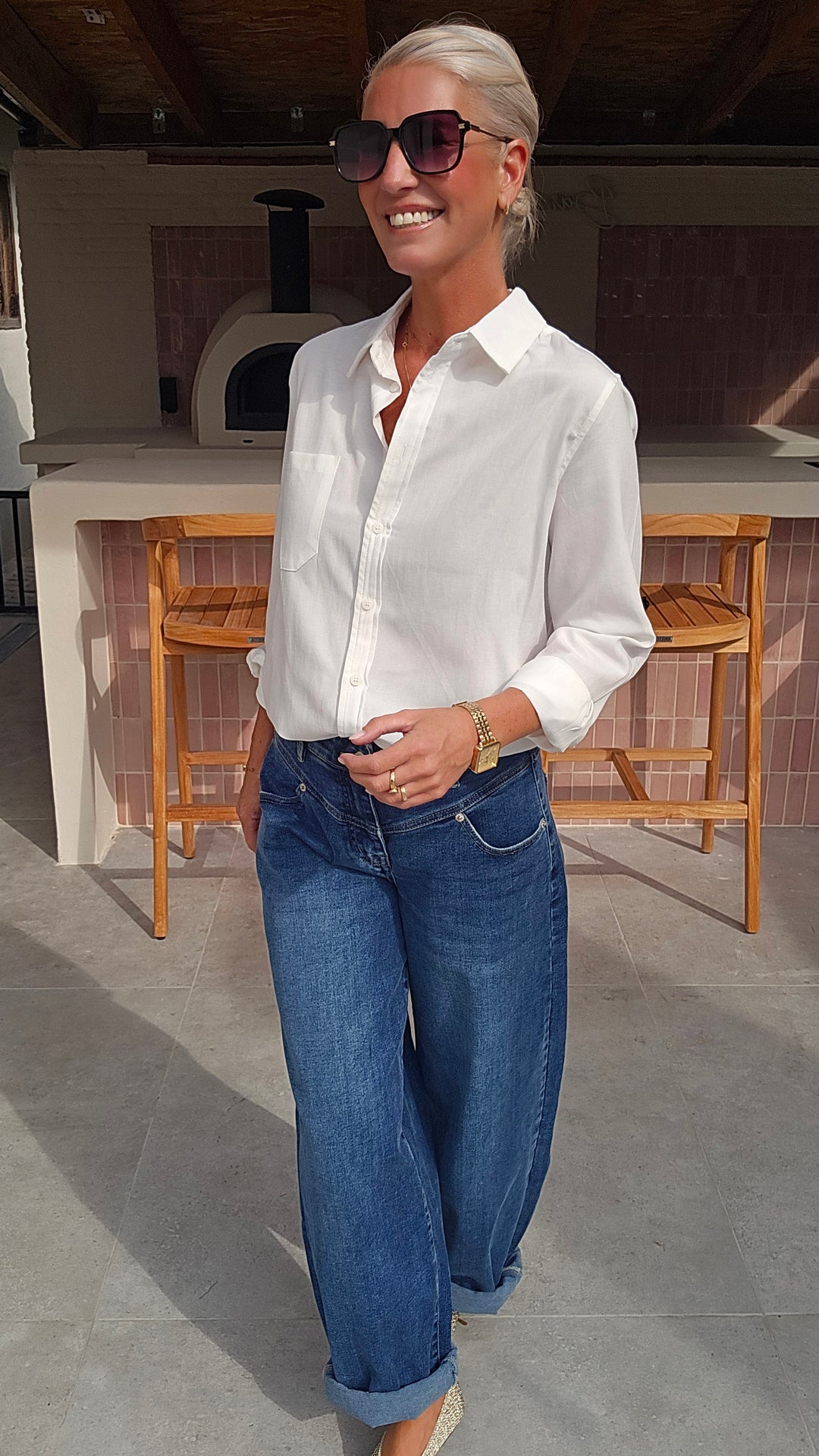 AVA shirt white