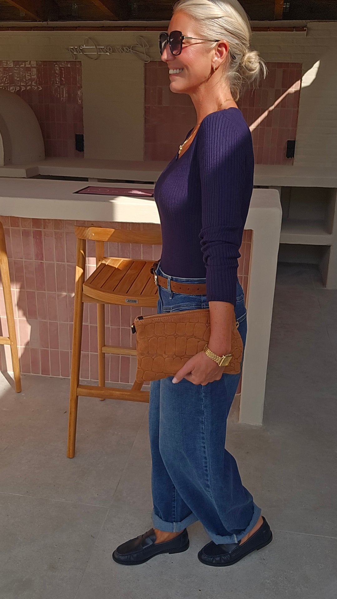 LIENE longsleeve navy