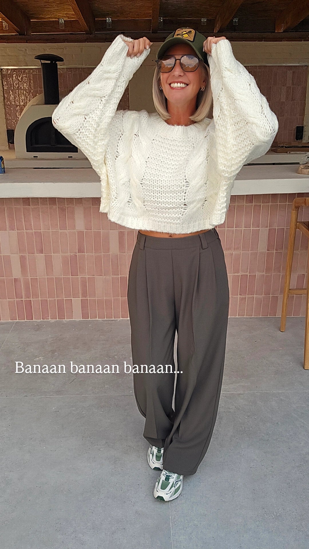 AMANDINE knit ecru