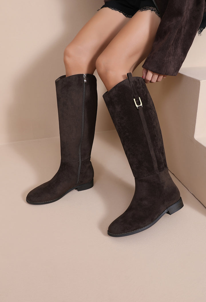 CAMILLE boots chocolat