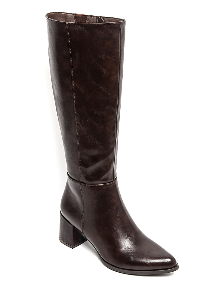 COLINE boots chocolat