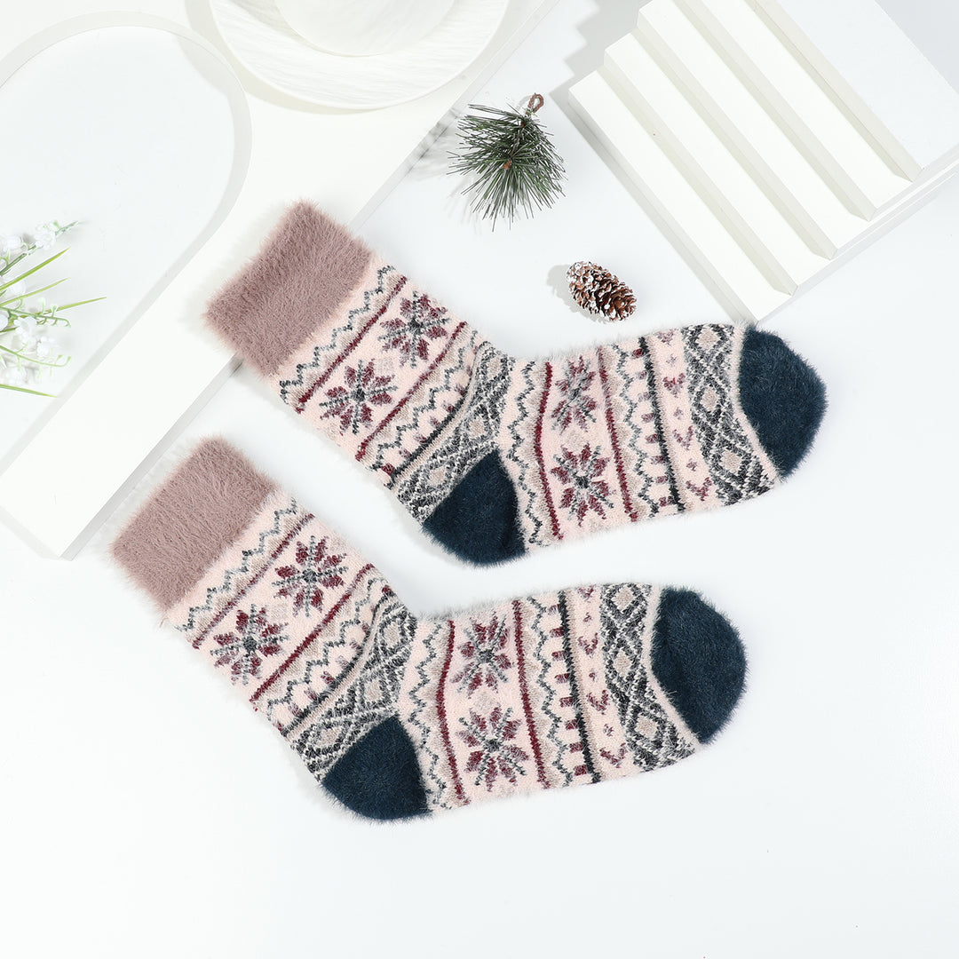FAIR ISLE socks