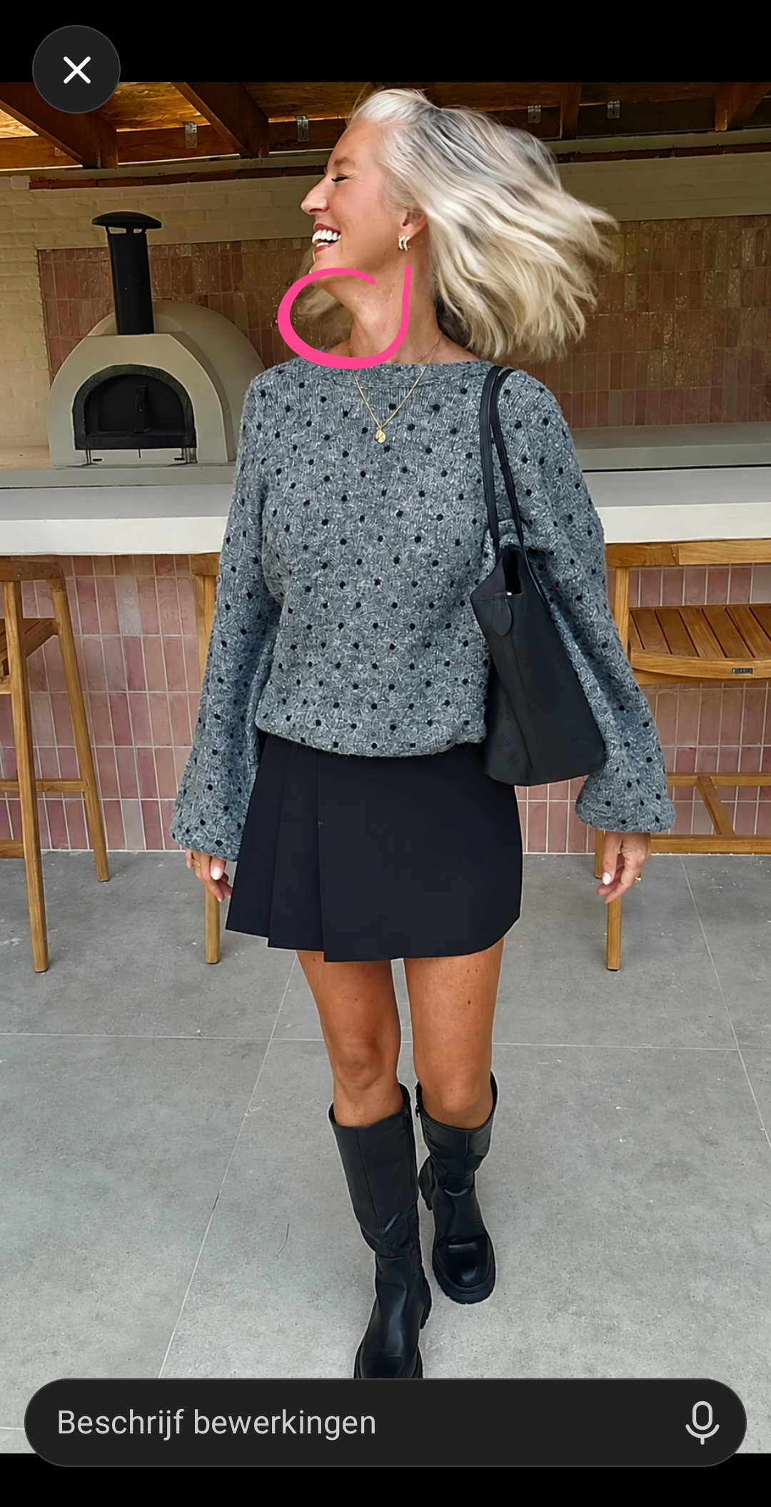MADÉLAINE knit grey