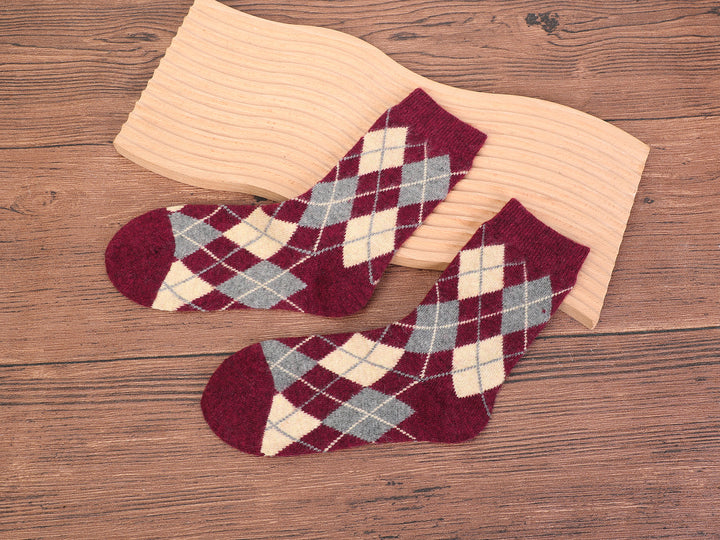 CHECK warm socks