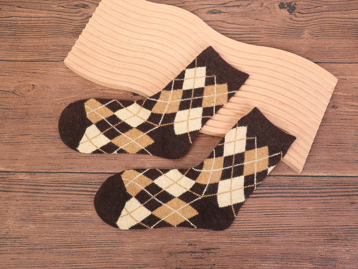 CHECK warm socks