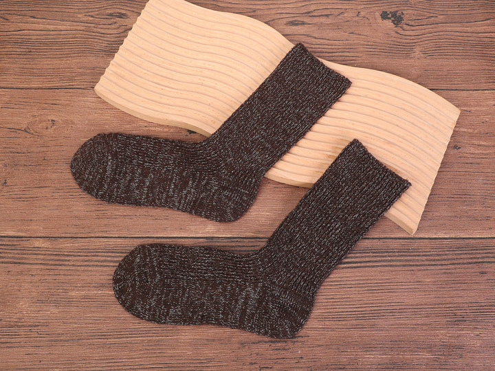 MARY winter socks with shimmering thread