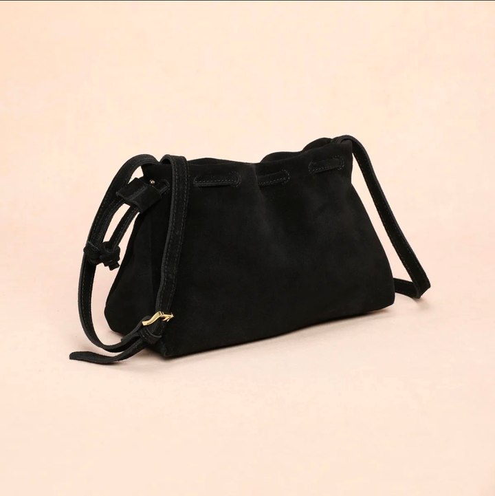 BONNI suede bag