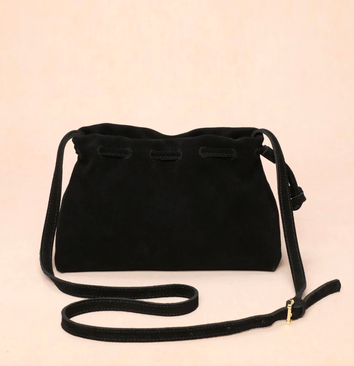 BONNI suede bag