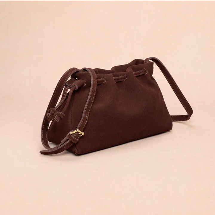 BONNI suede bag