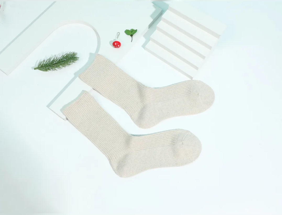 MARY winter socks with shimmering thread
